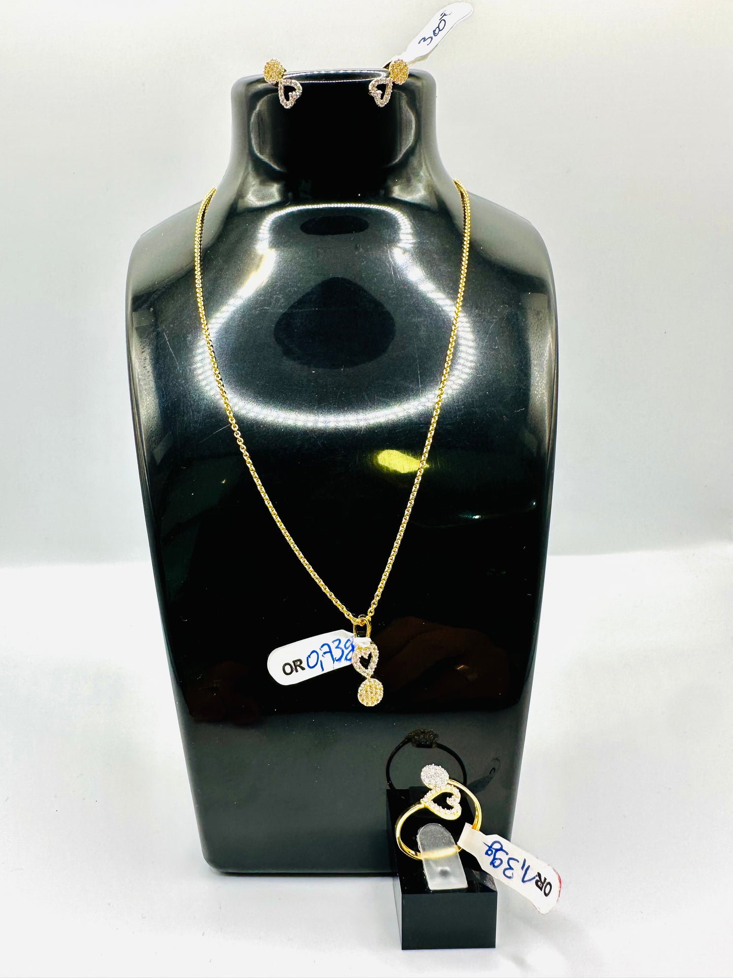 Parure petit cœur ❣️Or 750/1000