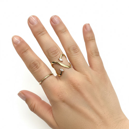 Bague ultra Chic en or 750/1000