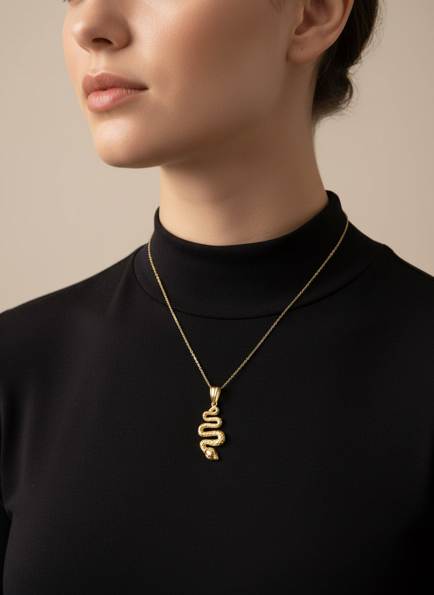 Pendentif Serpent 🐍 Or 750/1000