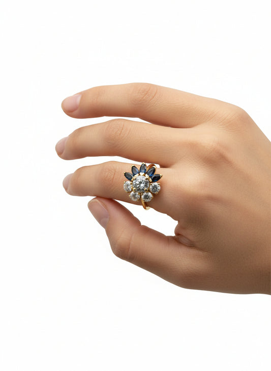 Bague Marguerite en Or 18 Carats