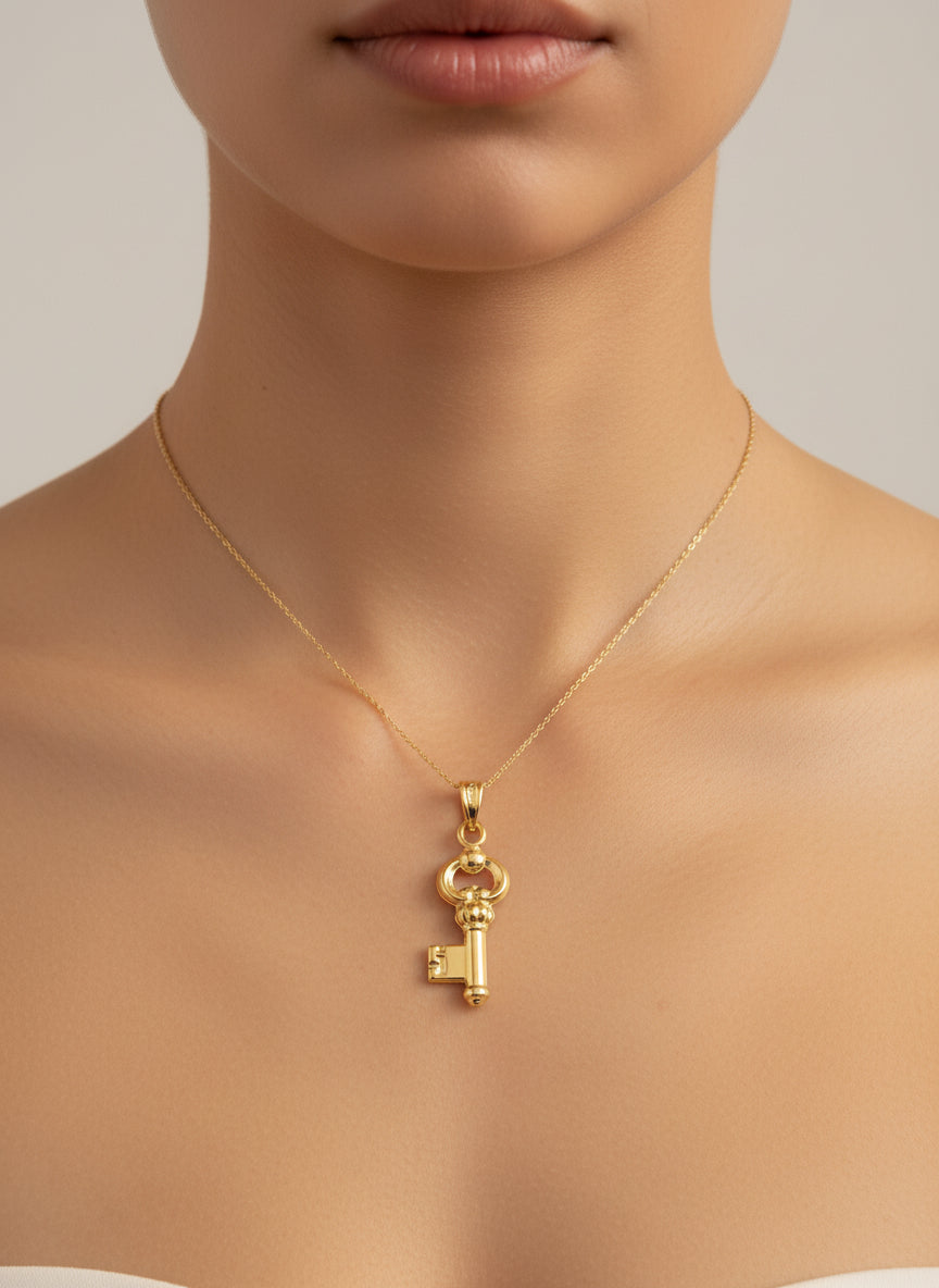 Pendentif clé 🔑 Or 750/1000