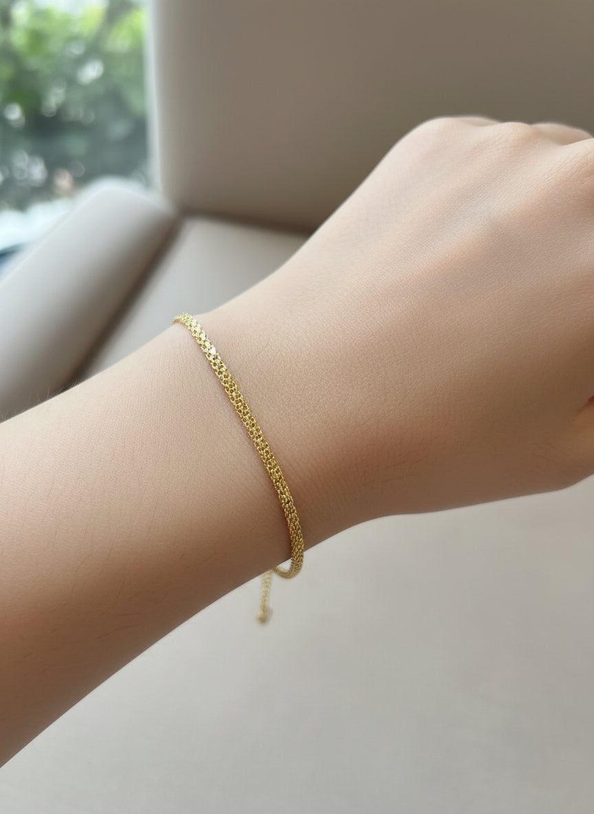 Bracelet Raffiné en Or 750/1000