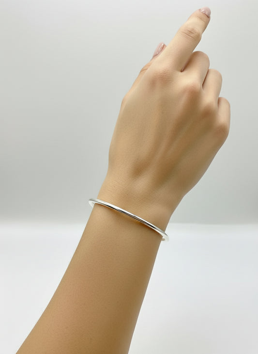 Bracelet Anneau Unique en Argent 925