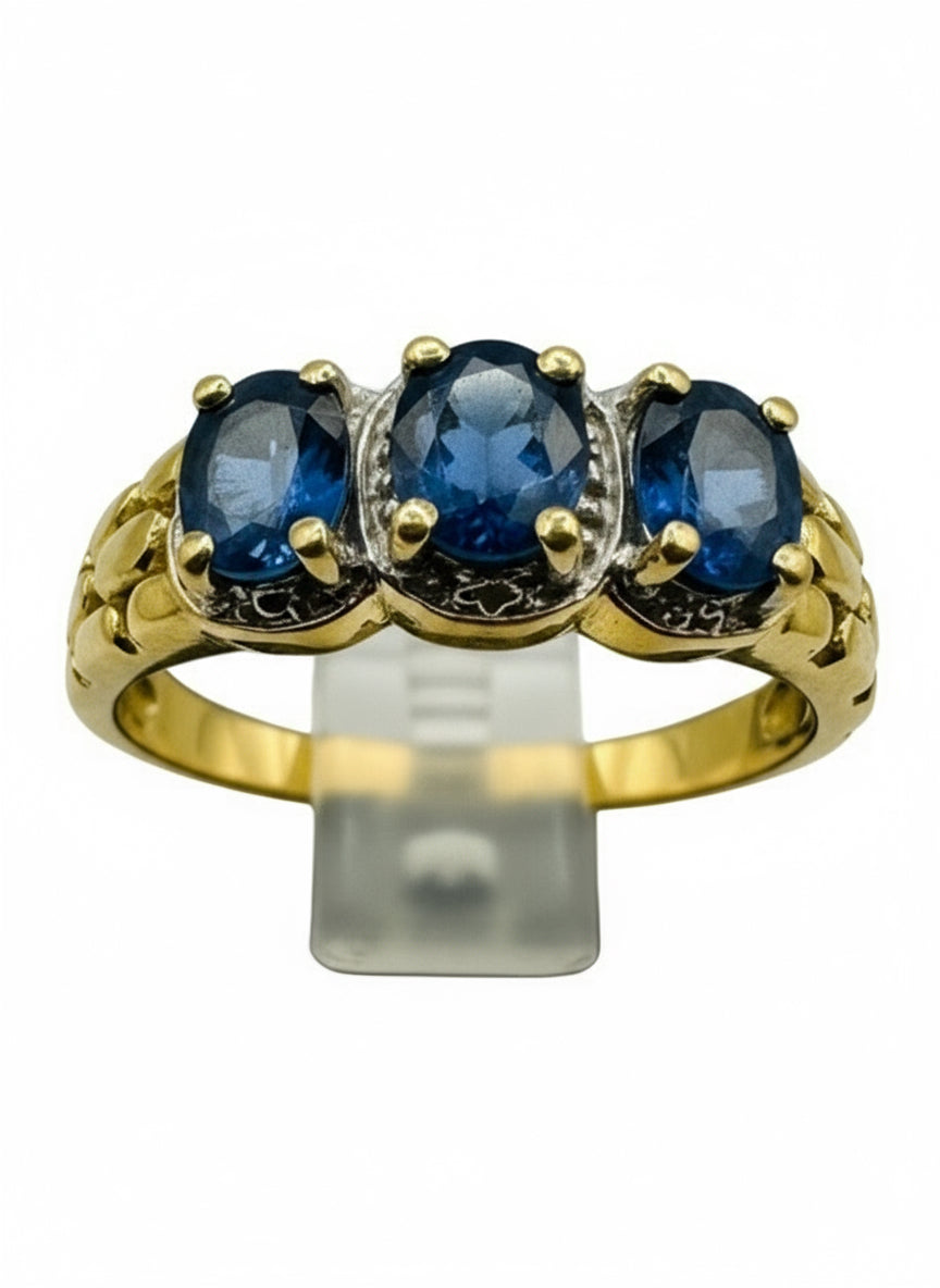 Bague Saphir Or 750/1000