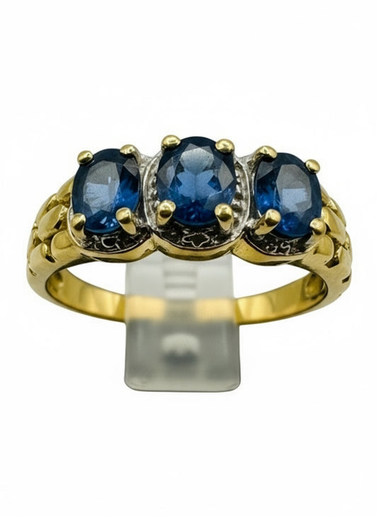 Bague Saphir Or 750/1000
