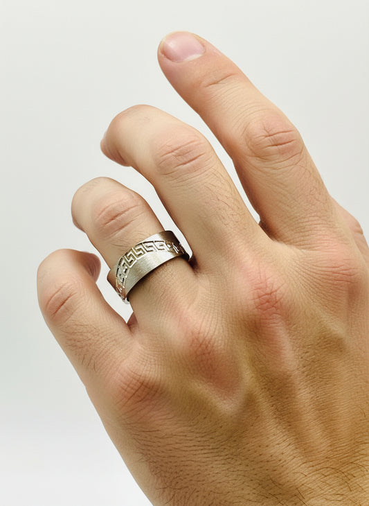 ALLIANCE HOMME EN ARGENT 925