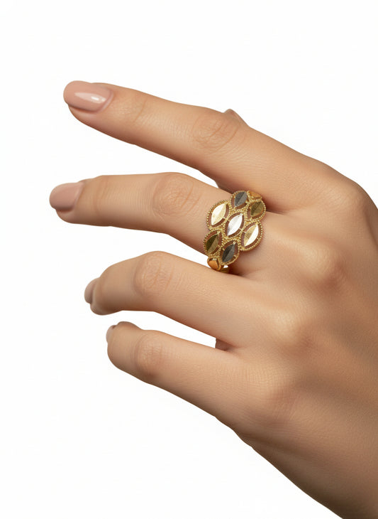 Bague en Or Jaune 18 Carats