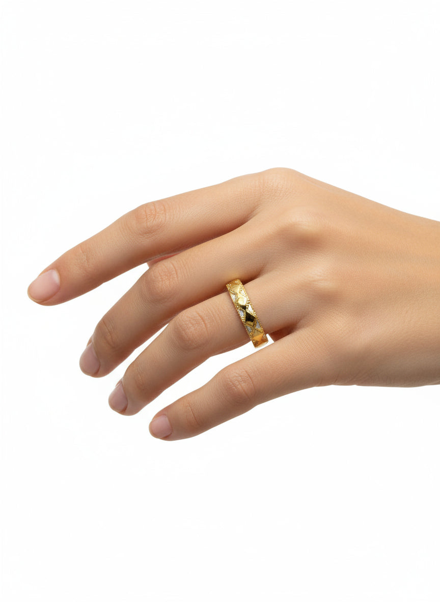 Bague en Or Jaune 18 Carats