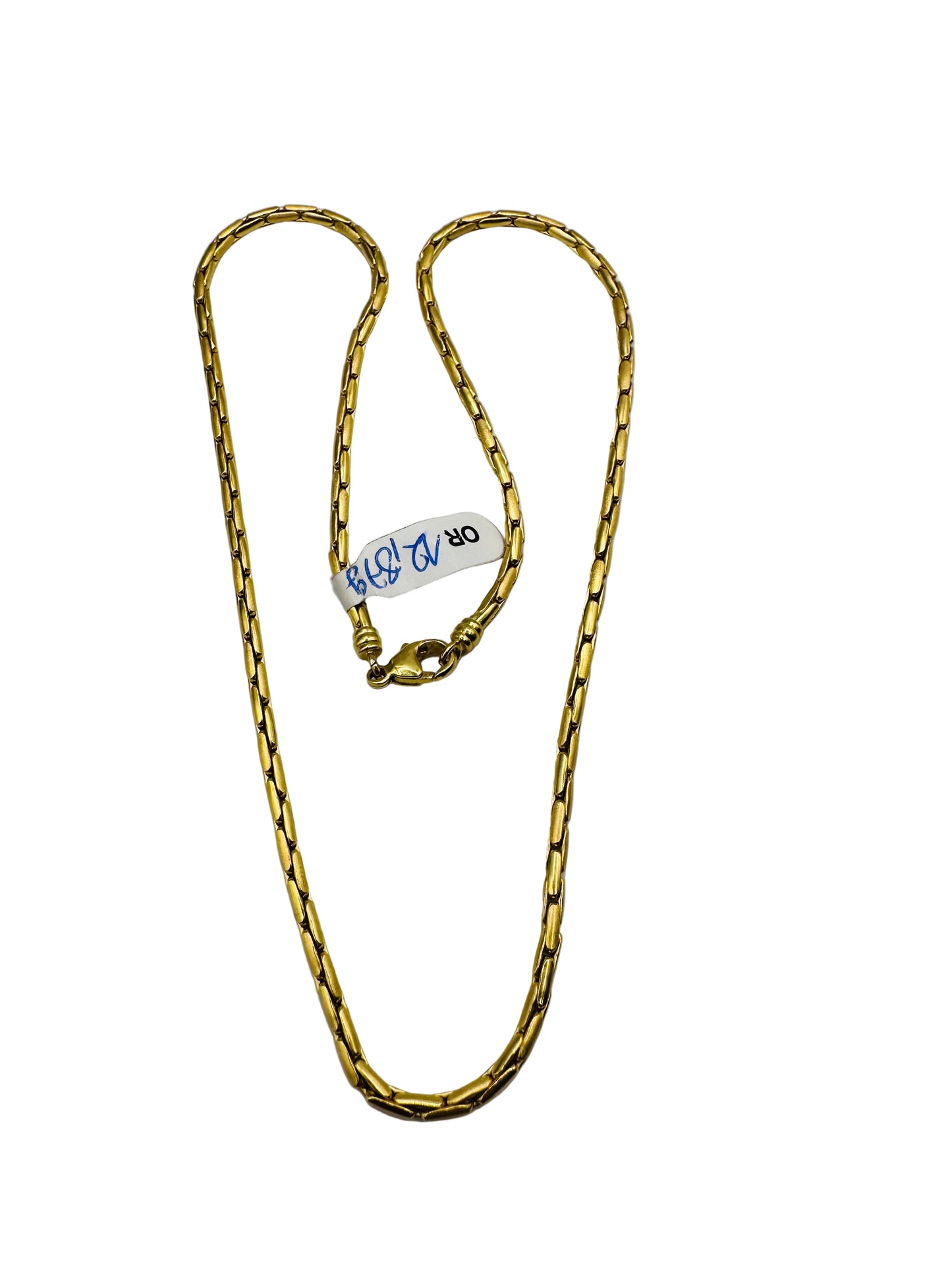 Chaîne en or jaune 18 carats