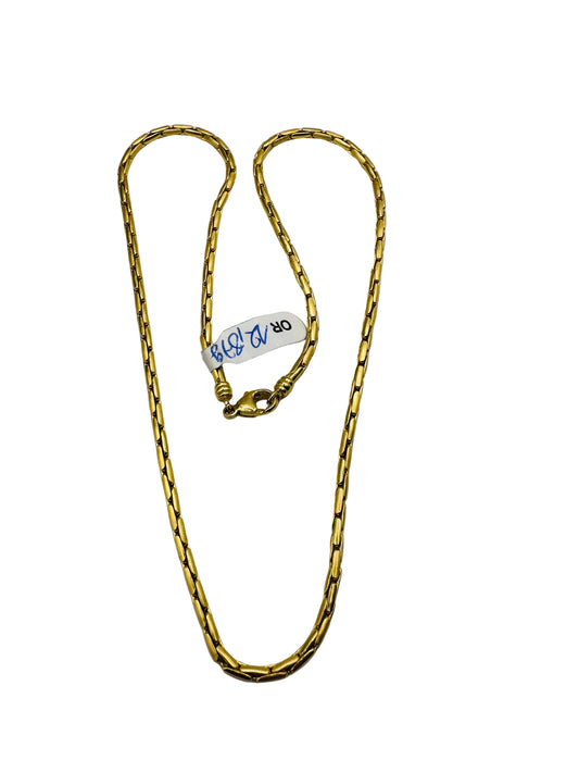 Chaîne en or jaune 18 carats