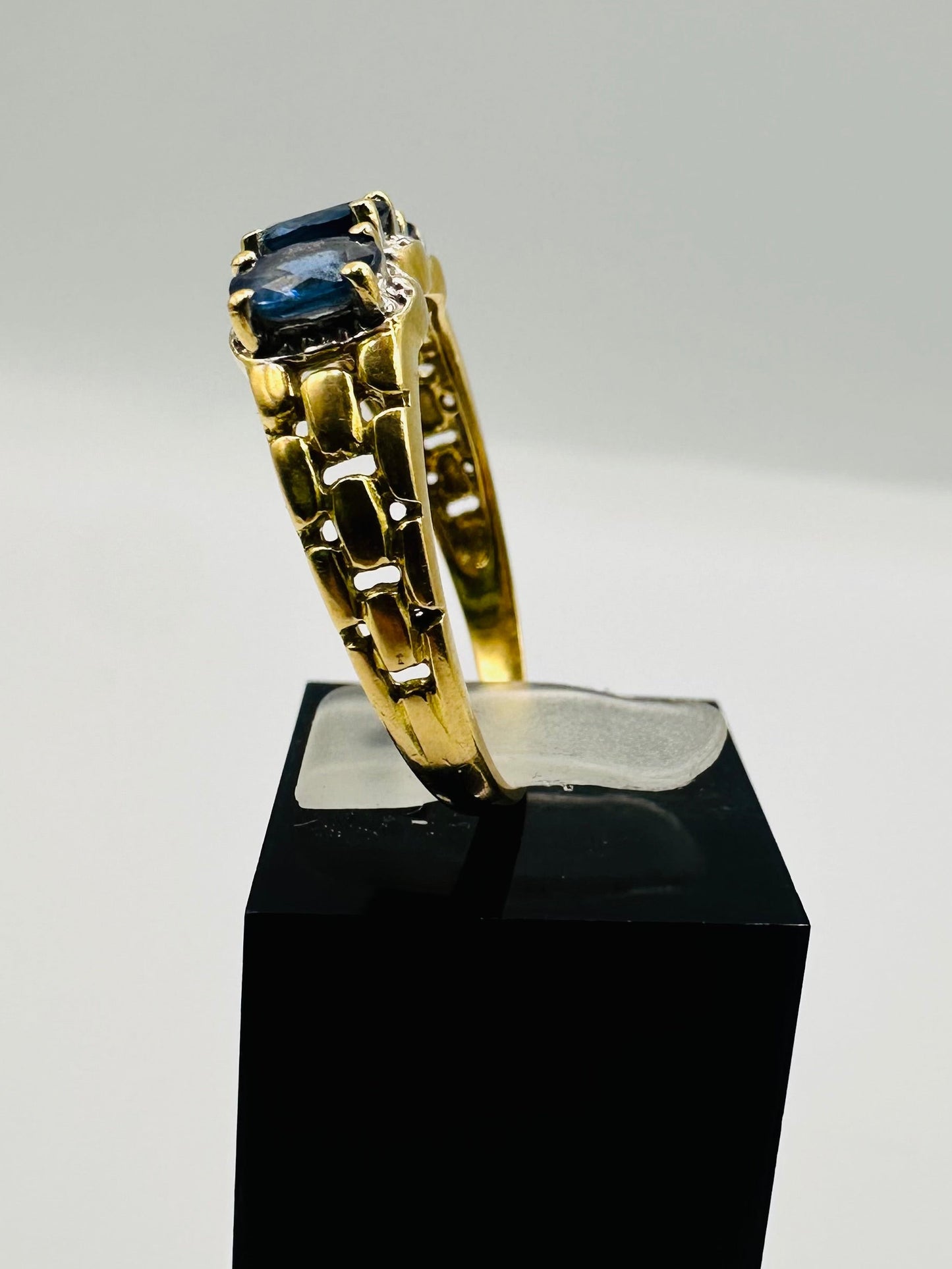 Bague Saphir Or 750/1000