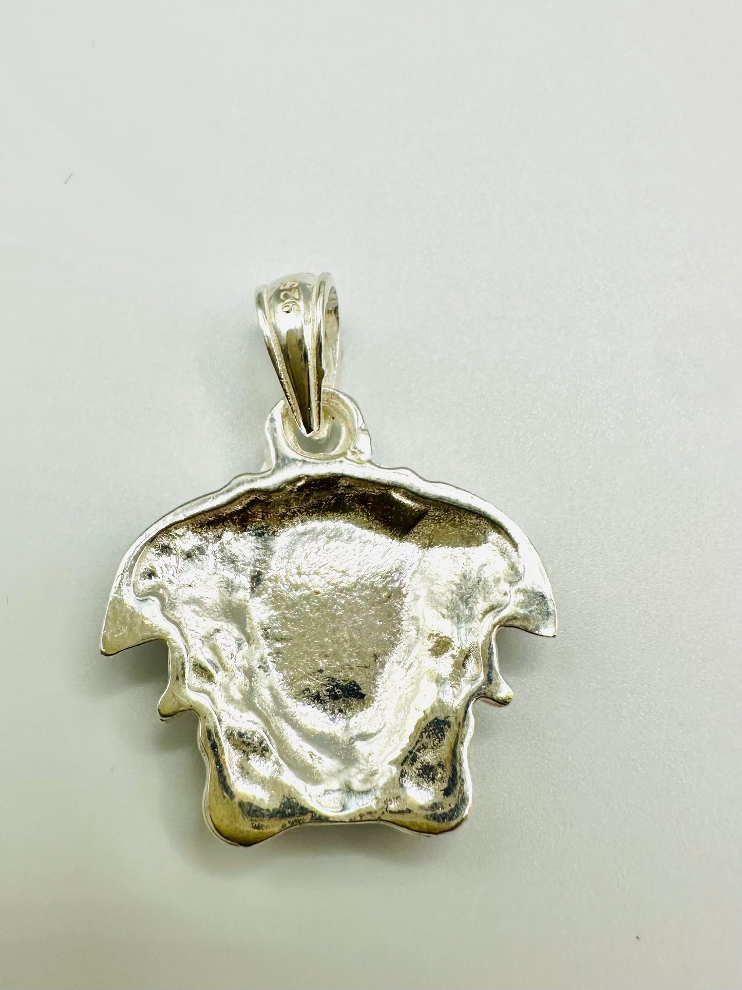 PENDENTIF HOMME médaillon impérial en argent 925 petit format