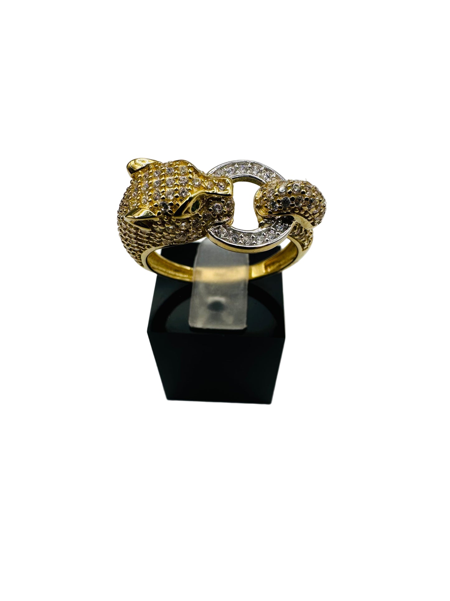 Bague tête de panthère 🐆 en or 18 carats