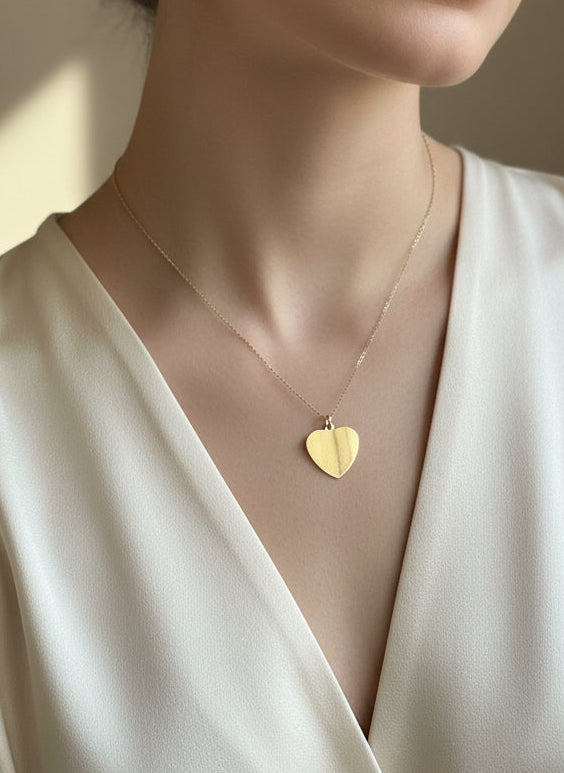 Pendentif Cœur D’identité Or 750/1000