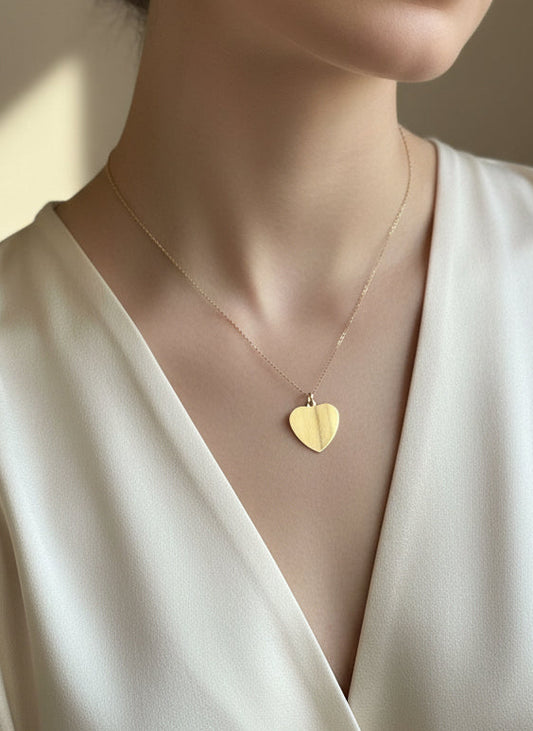 Pendentif Cœur D’identité Or 750/1000