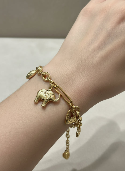 Bracelet Breloque en Or 750/1000