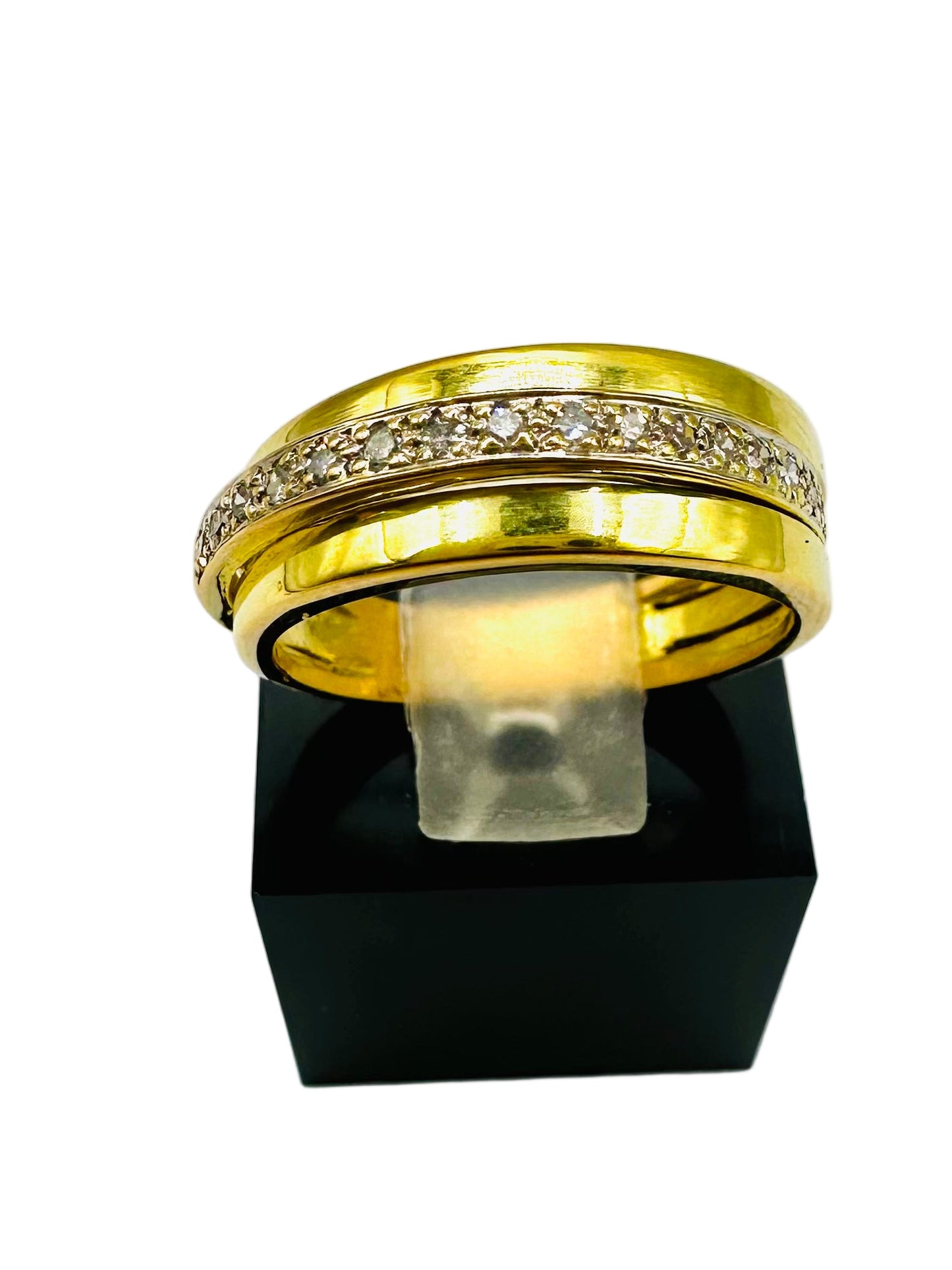 Bague Diamant En Or 18 Carats