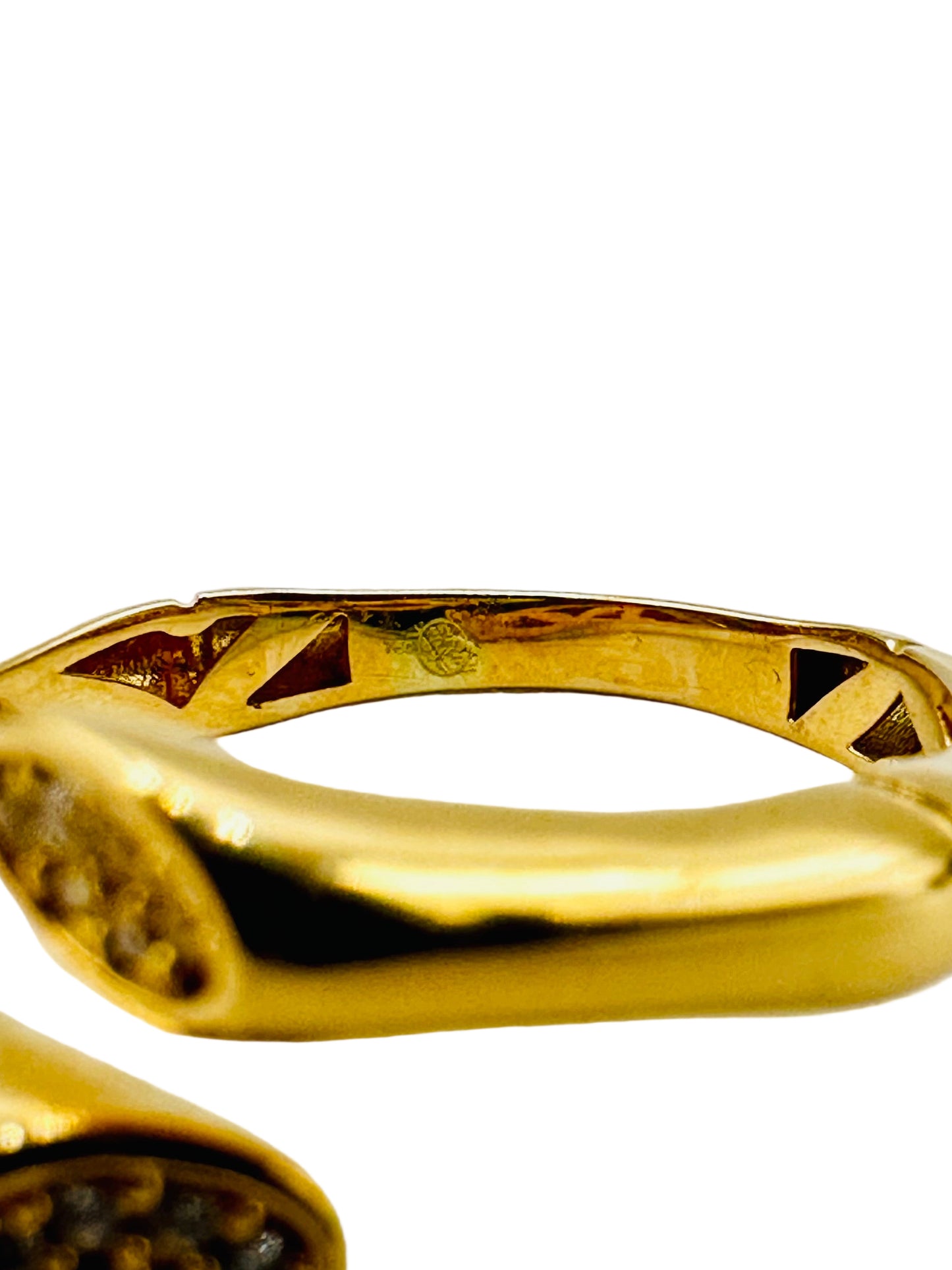 Bague Ajustable en Or Jaune 18 Carats