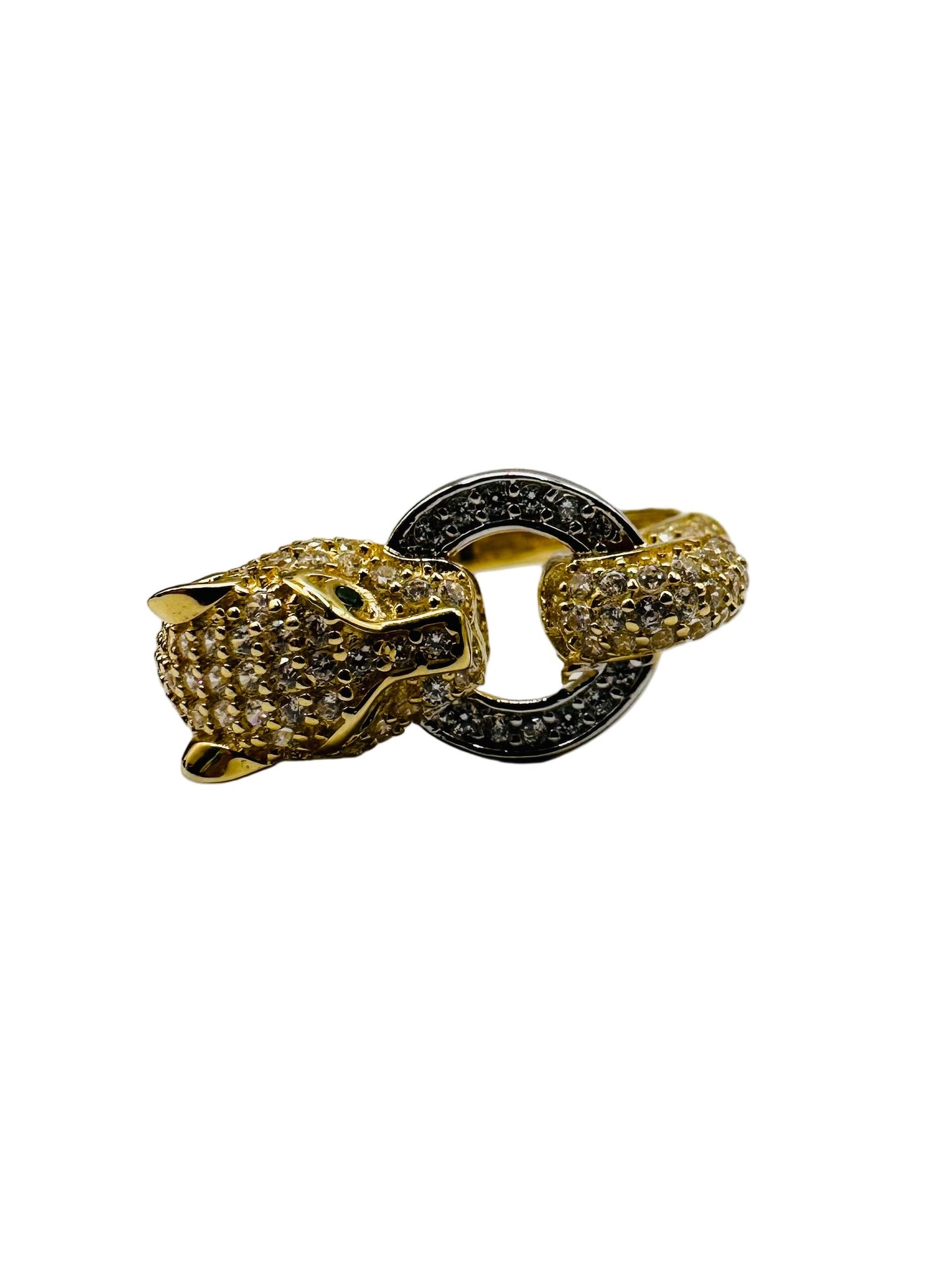 Bague tête de panthère 🐆 en or 18 carats