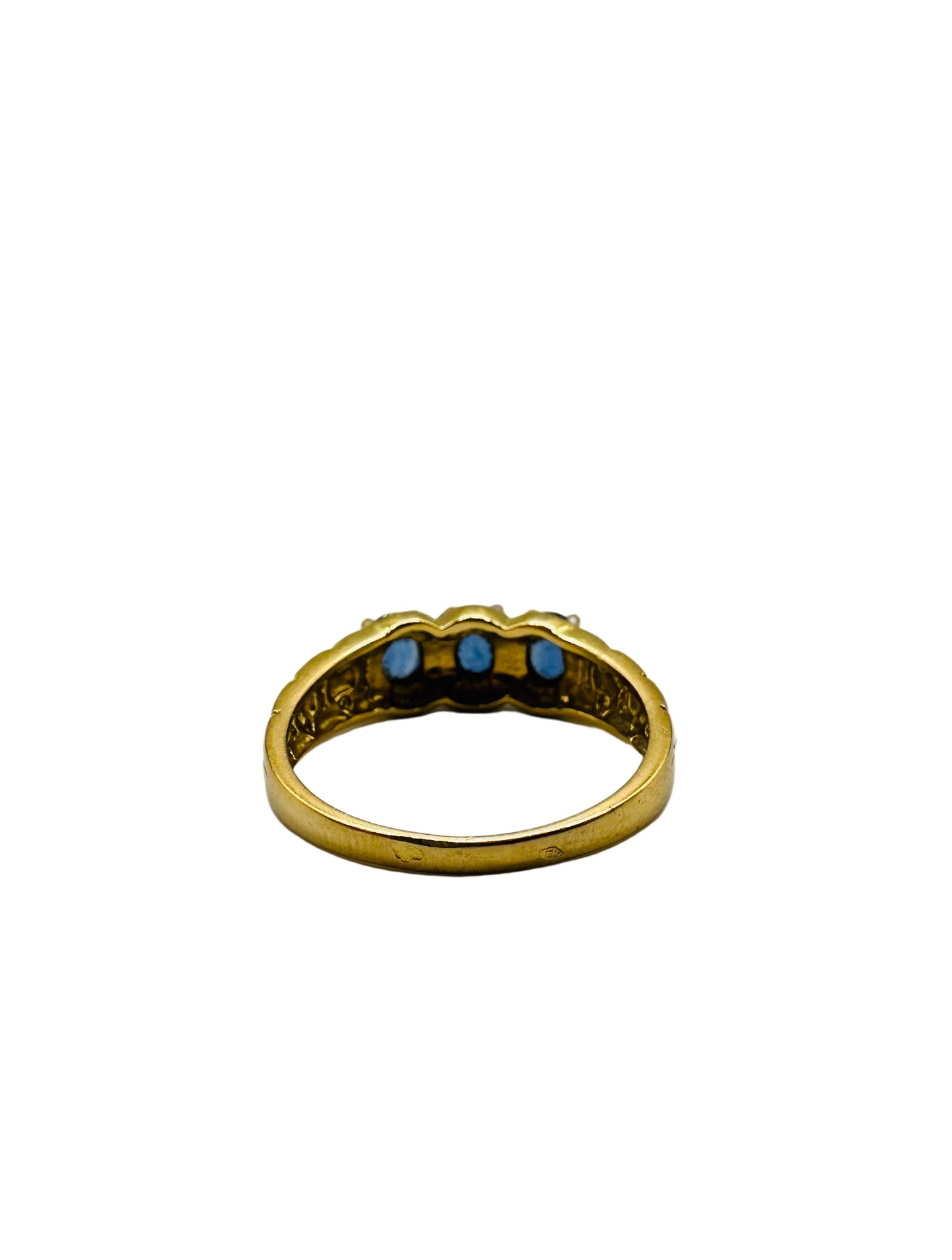 Bague Saphir Or 750/1000