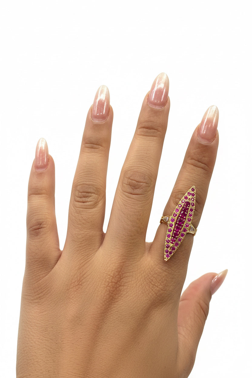 Marquise vintage Or 750/1000