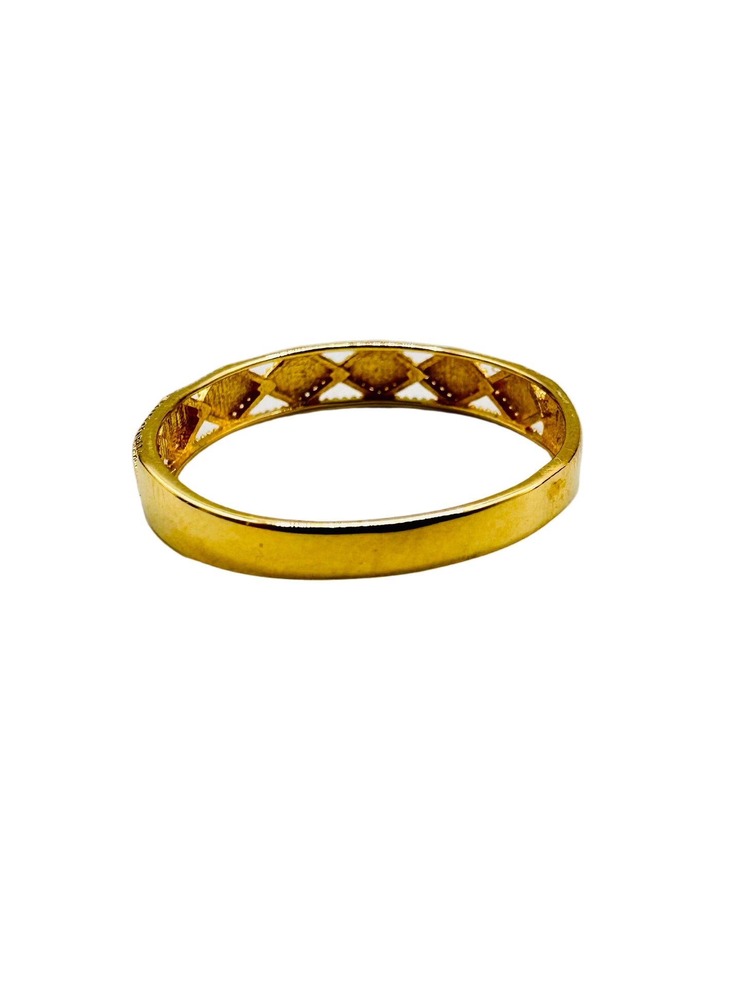 Bague en Or Jaune 18 Carats