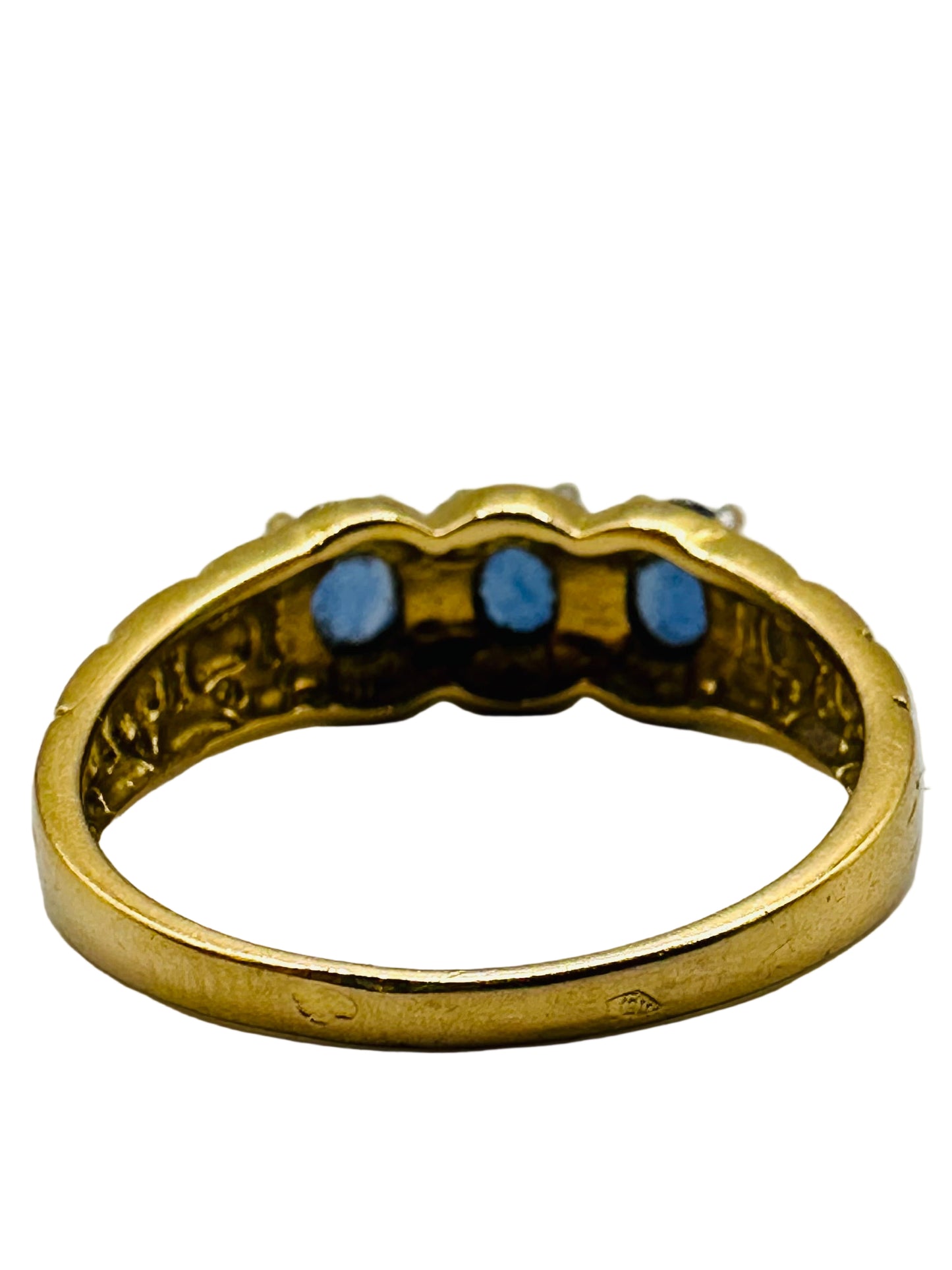 Bague Saphir Or 750/1000