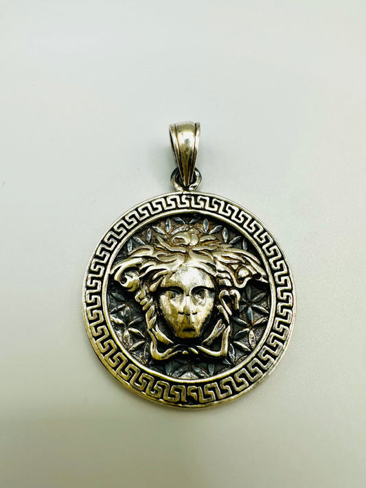 PENDENTIF HOMME médaillon impérial en argent 925