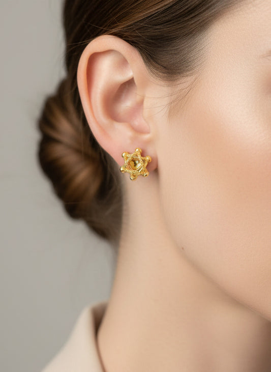 Boucles D’oreilles Cyclones Or 750/1000