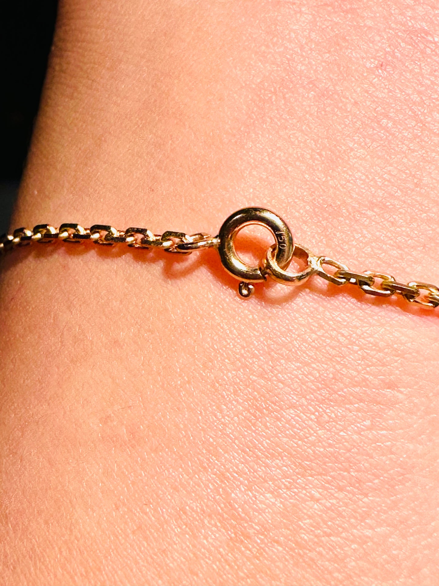 Bracelet en Or 18 Carats avec Pièce 10 Francs Marianne