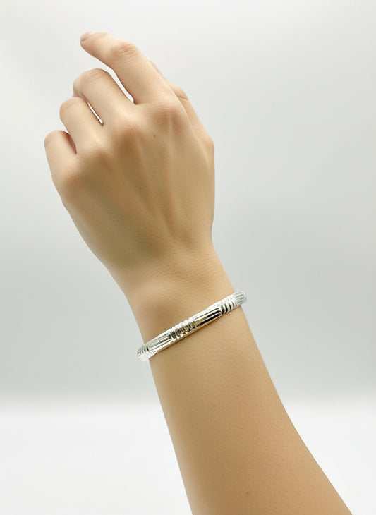 Bracelet Anneau Fin en Argent 925