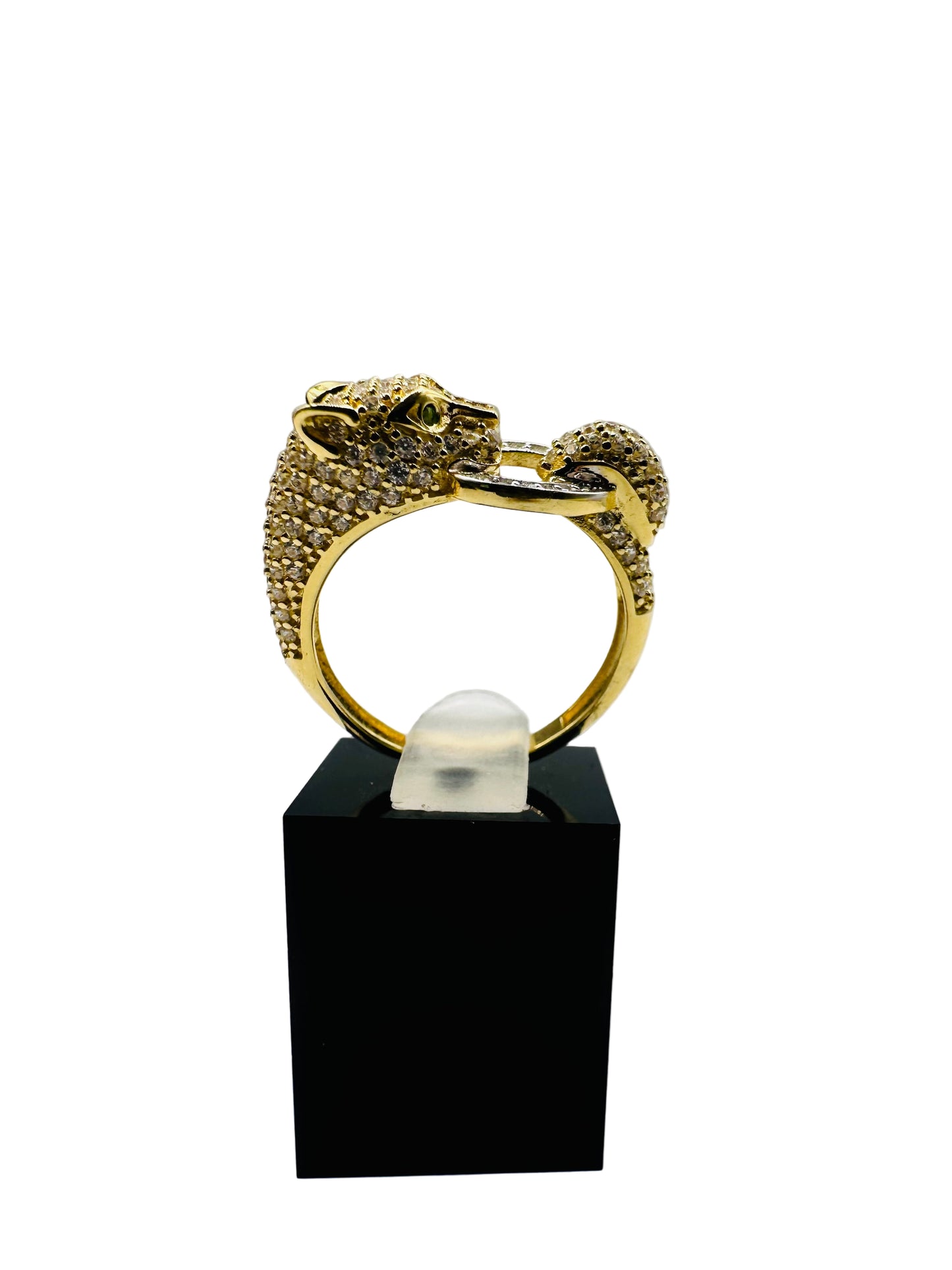 Bague tête de panthère 🐆 en or 18 carats